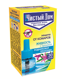 Жидкость от комаров Родниковая прохлада 30 ночей