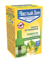 Жидкость от комаров "Летнее настроение" 30 ночей
