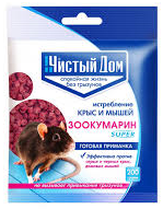 Гранулы от крыс и мышей "Зоокумарин супер"