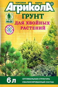 Земля садовая Агрикола грунт для хвойных
