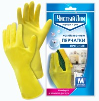 Перчатки латексные хозяйственные L